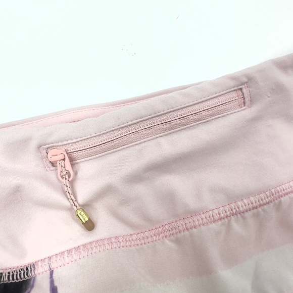 Lululemon SET Run Speed Shorts Sweaty Or Not Tank Size 10 Sunset Blush Quartz - Picture 10 of 16